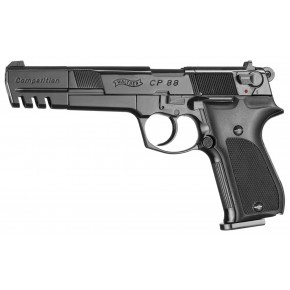Pistolet à plombs CO2 Calibre 4.5mm Walther CP88 Match Noir