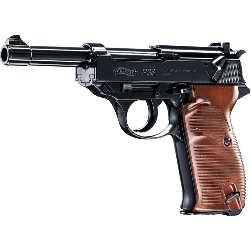 Pistolet à plombs CO2 Calibre 4.5mm Walther P38 Métal