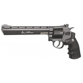 Revolver à plombs CO2 Calibre 4.5mm Dan Wesson Noir 8 pouces