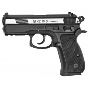 Pistolet à plombs CO2 Calibre 4.5mm C.Z 75D Compact Bicolore