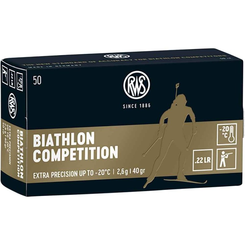 Munitions 22Lr RWS Biathlon Compétition