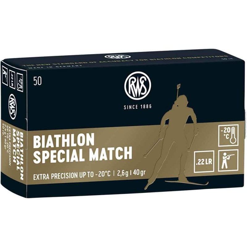 Munitions 22Lr RWS Special Match Biathlon