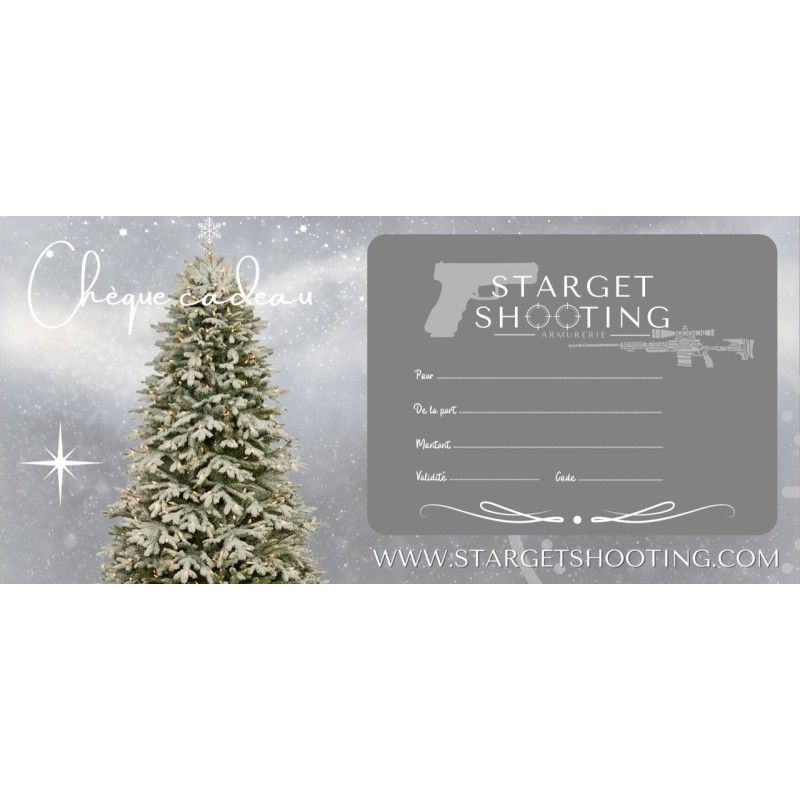 Chèque Cadeau Starget Shooting Spécial Noël