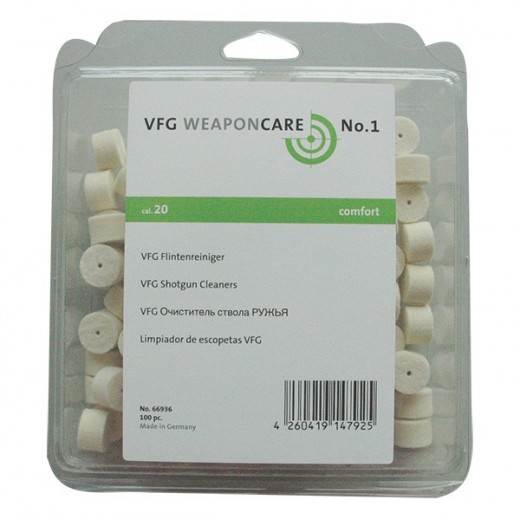 Tampons de nettoyage calibre  .20 par 100 VFG