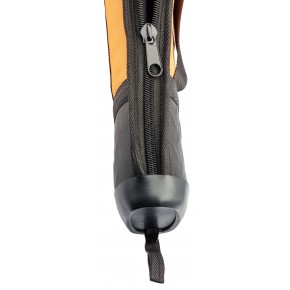 Fourreau orange/noir en cordura pour carabine avec lunette - Country Sellerie