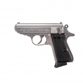 Pistolet Calibre 380 ACP Walther PPK/S Silver 7 coups