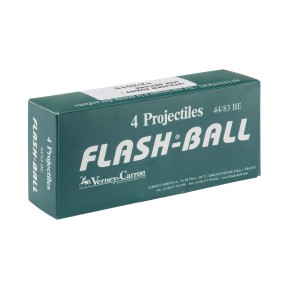 Balles en Caoutchouc pour Flash Ball calibre 44/83