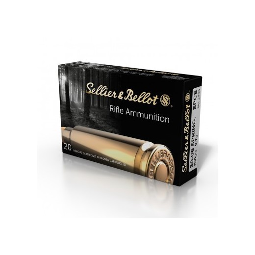 Munitions Sellier & Bellot Calibre .30-06 SPCE 150 grains par 20