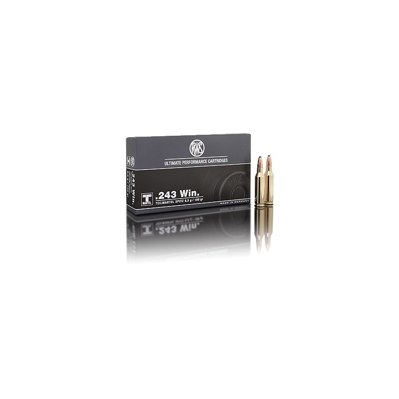 Munitions 243 Winchester RWS TMS