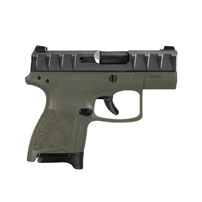 PISTOLET BERETTA APX CARRY ODGREEN CALIBRE 9mm