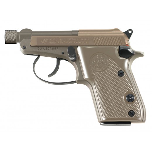 PISTOLET BERETTA 21A BOBCAT FDE 22LR