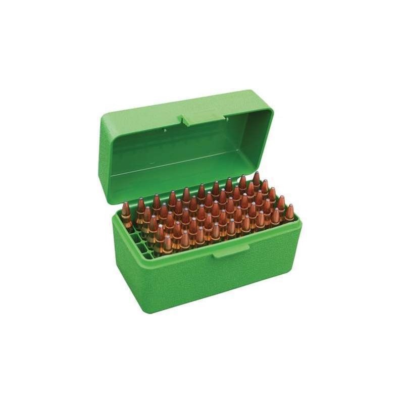 Boîte de rangement MTM pour 50 munitions modèle RM50