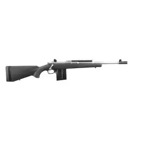 CARABINE RUGER GUNSITE SCOUT M77-GS 308W SYNTH CACHE FLAMME INOX CAT C