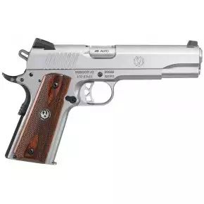 Pistolet Ruger SR1911 45AUTO GOVERNMENT STAINLESS STEEL BARREL NOIR