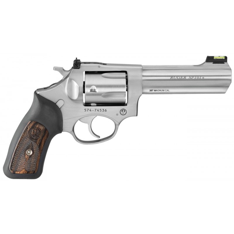 Revolver Ruger SP101 KSP-821X .38SPL ACIER INOXYDABLE