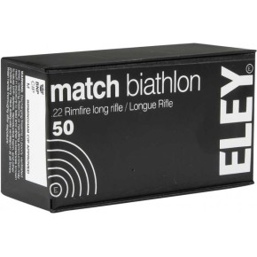 Munitions 22Lr ELEY Match Biathlon