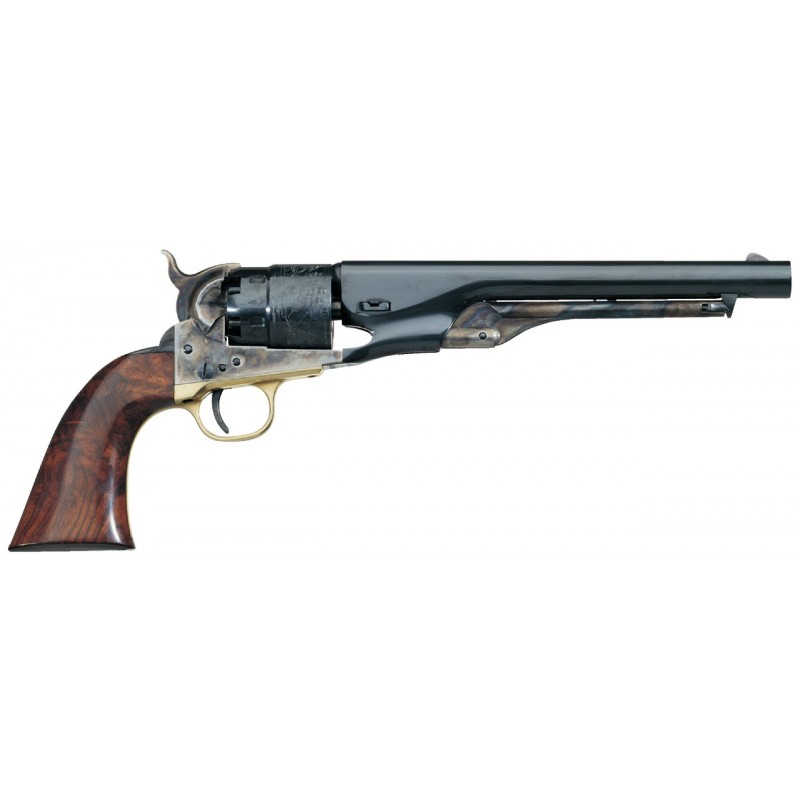 REVOLVER UBERTI 1860 ARMY CAL.44 8" BLEU POUDRE NOIRE