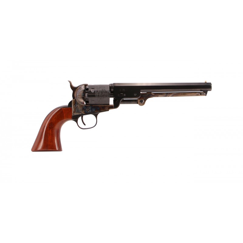 REVOLVER UBERTI 1851 NAVY LONDON CAL.36 7.1/2" POUDRE NOIRE