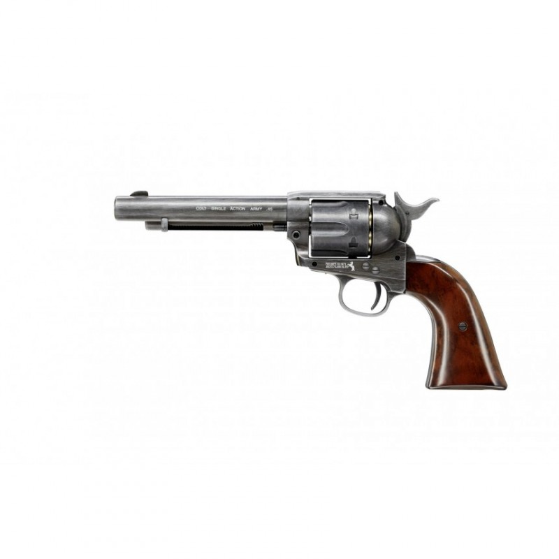 REVOLVER COLT SA ARMY 45 5.5'' CO2 CALIBRE BB/4.5 ANTIQUE FINISH