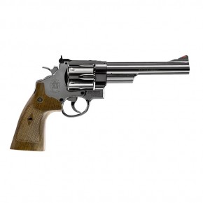 REVOLVER SMITH&WESSON M29 6,5'' CO2 CALIBRE 4.5MM POLISHED AND BLUED