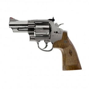 REVOLVER SMITH&WESSON M29 3'' CO2 CALIBRE BB/4.5MM POLISHED AND BLUED