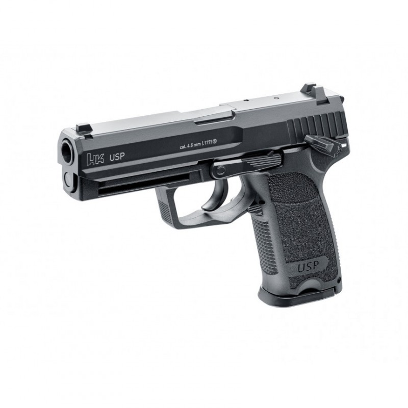 PISTOLET HECKLER & KOCH USP BLACK BLOWBACK CO2 CALIBRE BB/4.5MM