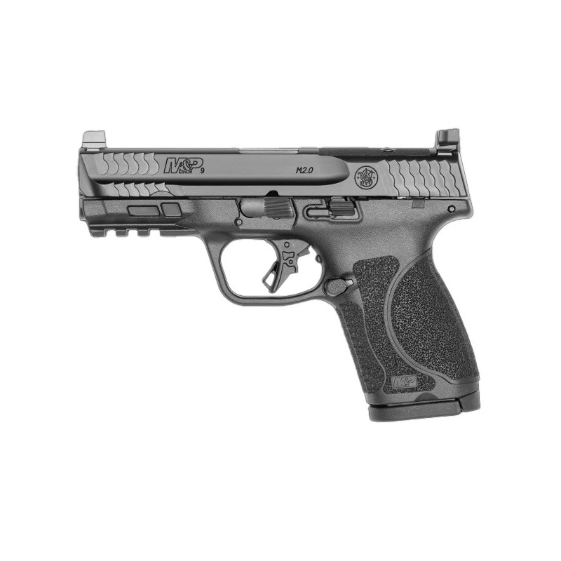 PISTOLET S&W M&P9 M2.0 4 INCH OPTICS READY NO THUMBS SAFETY COMPACT SERIES CALIBRE 9X19