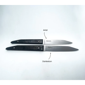 Coffret duo avec 2 couteaux de table BLACK édition RC LENS (SOUS LICENCE OFFICIELLE)