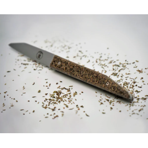 Couteau pliant manche en herbes de Provence