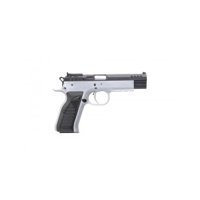 Pistolet Tanfoglio match bicolore rail picatinny calibre .45 ACP