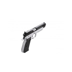 Pistolet Tanfoglio match bicolore rail picatinny calibre .45 ACP