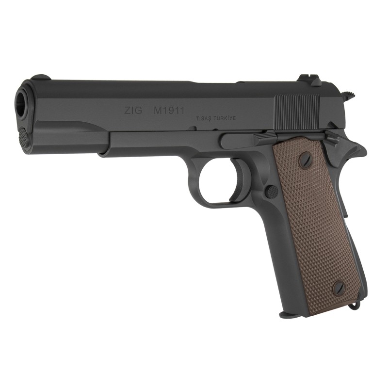 PISTOLET TISAS ZIG M 1911 A1 NOIR 5'' Cal. 9X19