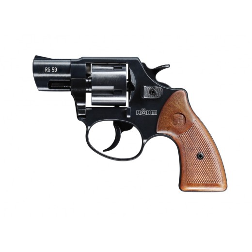 REVOLVER D'ALARME ROHM RG 59 Cal. 9MM R.K NOIR