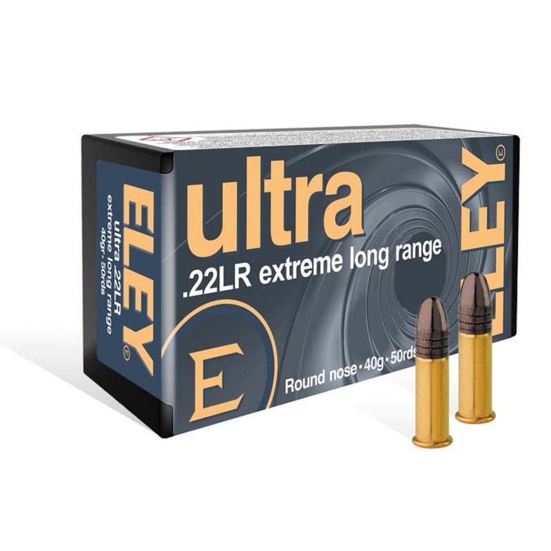 Cartouches Eley .22LR Extreme Long Range