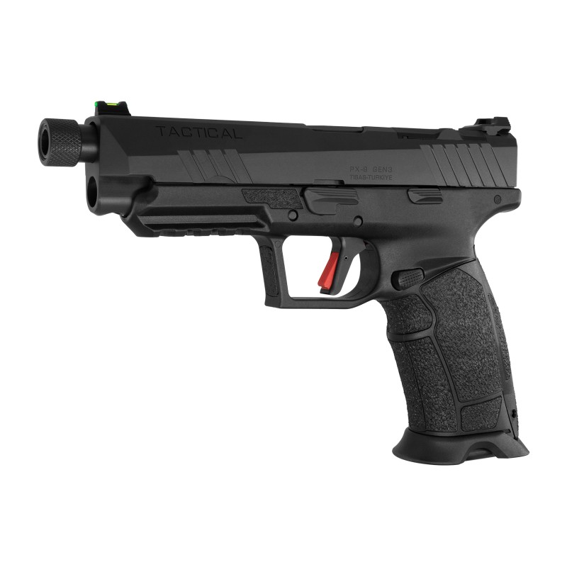 PISTOLET TISAS PX-9 TACTICAL CALIBRE 9X19 MM NOIR FILETÉ