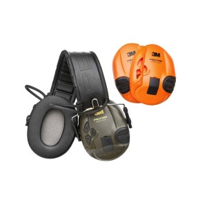 Casque anti-bruit SportTac Active - Orange/Vert d'Occasion