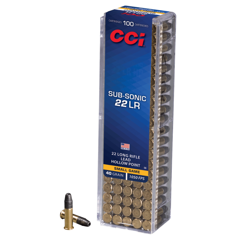 Munitions 22Lr CCI Subsonic HP