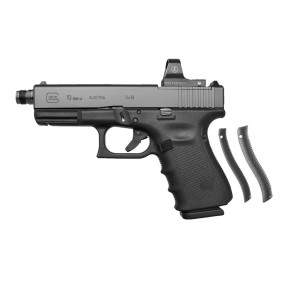 Pistolet 9mm Glock 19 Génération 4 MOS Fileté
