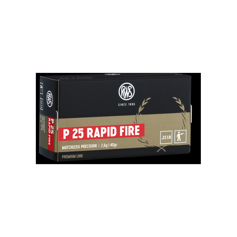 Munitions 22Lr RWS P25 Rapid Fire