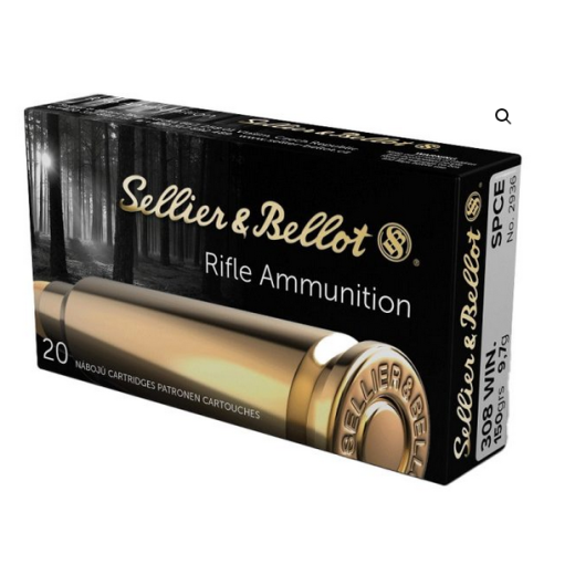 Munitions Sellier & Bellot 308 WINCHESTER SPCE