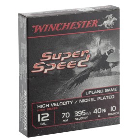 Cartouches Winchester Super Speed G2 Nickel 40 grains calibre 12/70