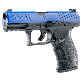 Pistolet Walther modèle PPQ M2 T4E Noir/Bleu calibre 43