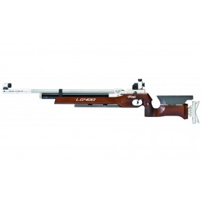 Carabine à plombs Walther LG400 Crosse bois main levée