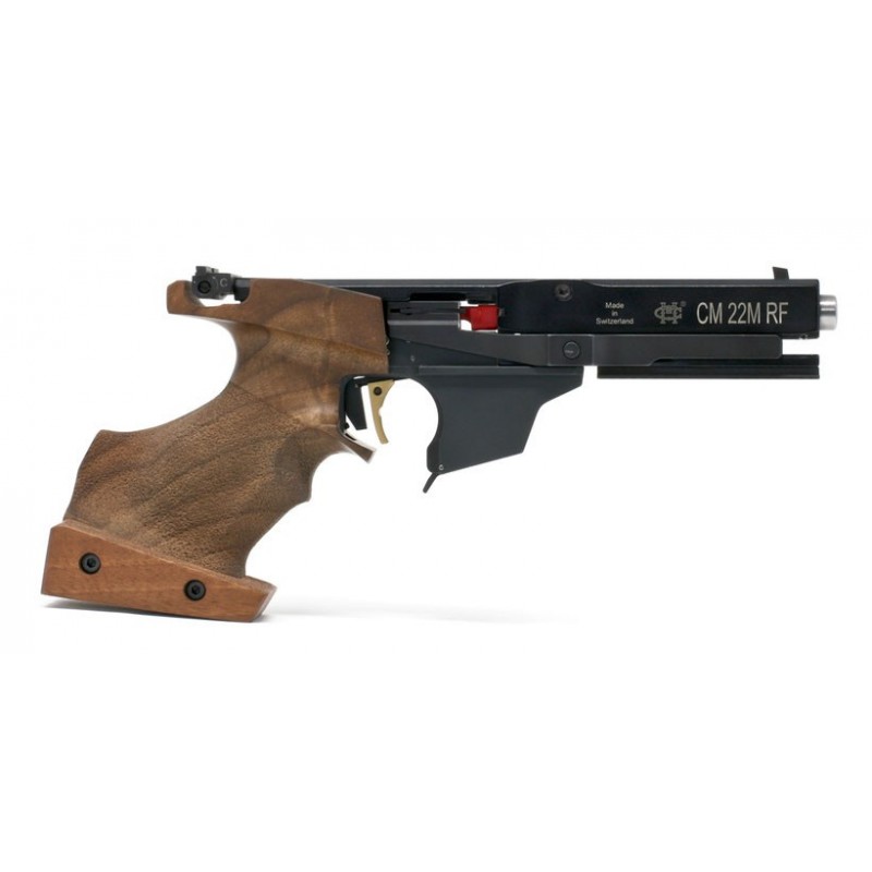 Support pistolet en bois 25x11 cm