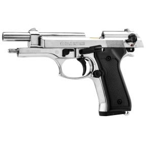 Pistolet à blanc Chiappa calibre 9mm modèle 92 nickelé