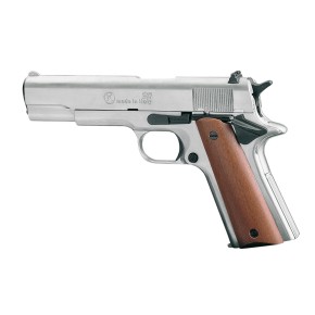 Pistolet à blanc Chiappa calibre 9mm modèle 911 Nickelé