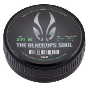 Plombs The Black Ops Soul à tête plate cal. 4,5 mm